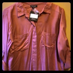 Rose colored blouse new